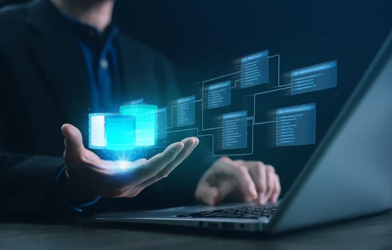 MariaDB database platform operating within an AWS cloud environment