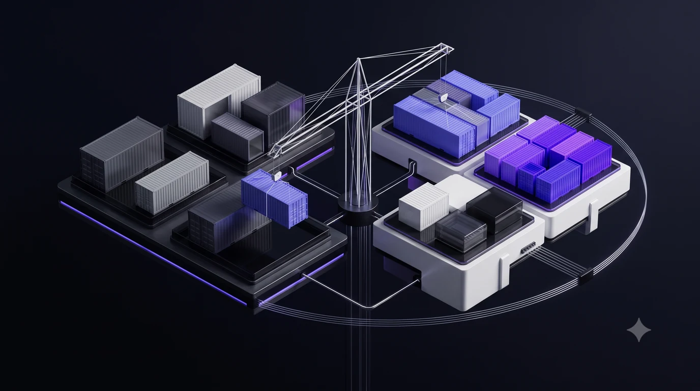 A Kubernetes platform balancing right-sized pods across stable and flexible node capacity